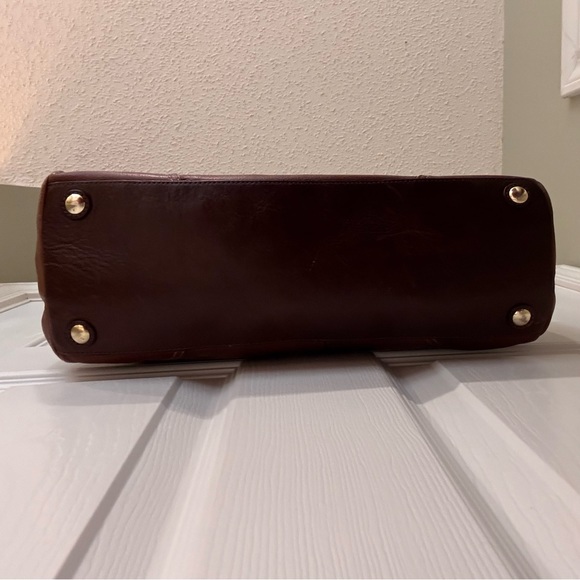 Coach Hamilton Satchel in Brown Leather - Picture 5 of 8